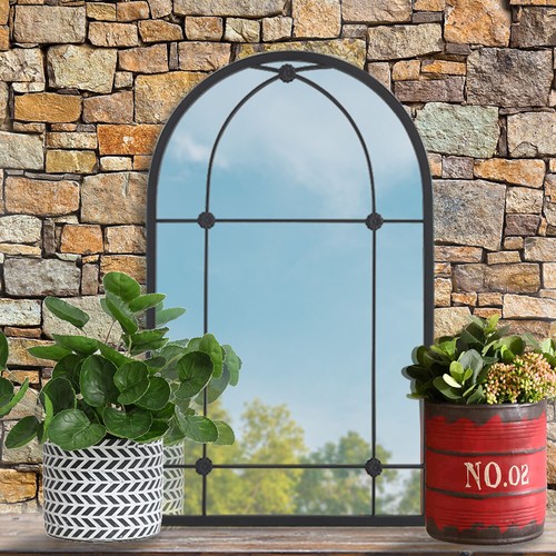 Large window garden - garden, mirror
