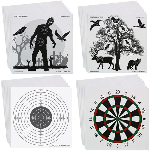 50x paper shooting targets - shooting,
