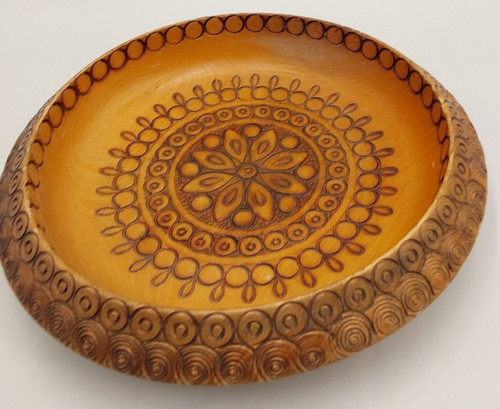 Vintage small patterned box - vintage,