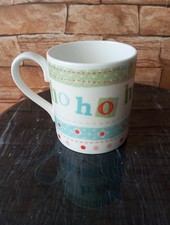 2011 Laura Ashley Ho Ho Ho Ho Christmas Fine Bone China Coffee Tea Mug VGC Xmas