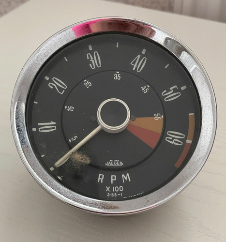 British jaeger rev counter - british,