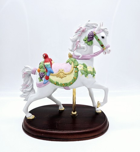 Lenox carousel horse parrot - carousel,
