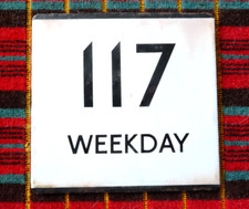 LONDON TRANSPORT ENAMEL BUS