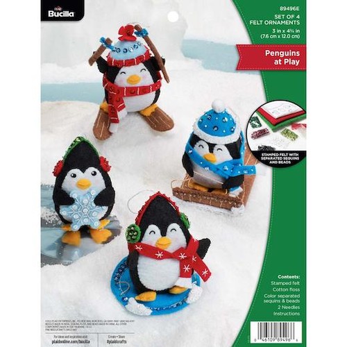 Bucilla felt ornaments - felt,