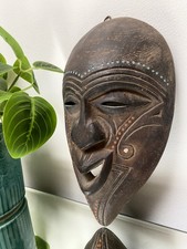 Maori Beaded Carved Wooden