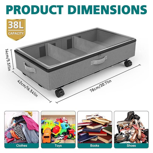 Large under bed storage - under,