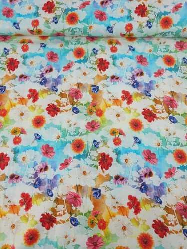 Floral illusive meadow - floral, 100%