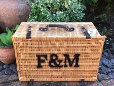 Large Fortnum and Mason Wicker Picnic Hamper Basket