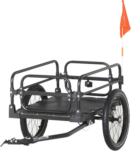 Homcom bike trailer - trailer, wagon