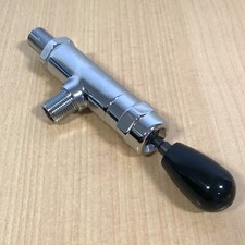 VBM / Vibiemme Lollo Complete Steam Tap Valve Chromed - Made in Italy