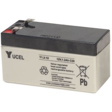 YNP1.2-12 YUCEL Lead Acid Rechargeable Alarm Battery Battery 12V 1.2Ah NP1.2-12