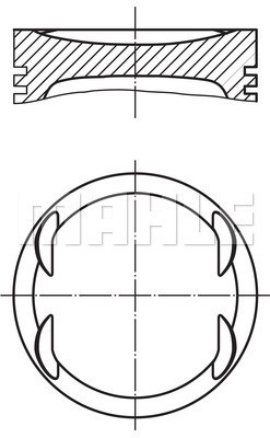 Piston for chevrolet - piston,