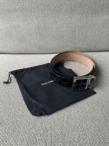Dolce gabbana black belt - gabbana,