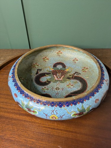 Chinese cloisonné enamel - cloisonné,