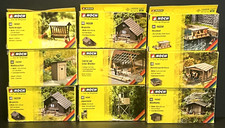 Noch H0 Buildings and Decorations to Choose Your Own | Original Packaging | Unused
