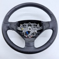 PEUGEOT 207 STEERING WHEEL LEATHER CONTROL 09-14