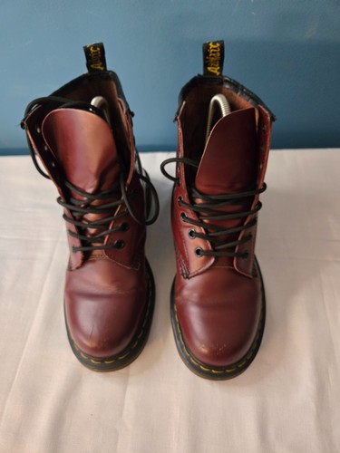 Martens 1460 cherry red - martens,