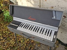 Vintage 1950s Lorenzo portable electric organ. Fully working. Very rare. 
