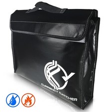 Fireproof Bag - Large 15x11x3in Fire Proof Bag Protect Documents, Money, Jewelry