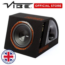 EDGE 10" Car Audio 750W Peak Sub Active Bass Subwoofer Speaker Amp & Enclosure
