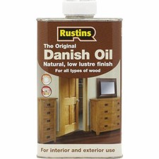 Rustins Danish Oil For Wooden