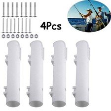 4PCS Boat Fishing Rod Holder Boat Marine Tube Rod Holder Slotted Rod Holders UK