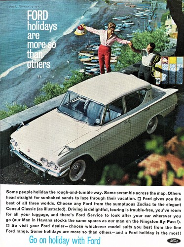 Original 1962 advert ford - original,