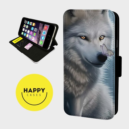 Artic fox butterfly - -, faux