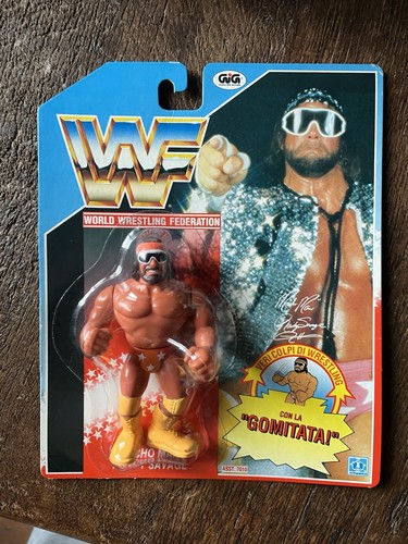 Wwf hasbro moc macho man - hasbro,