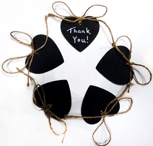 Heart shaped black chalkboard - heart,