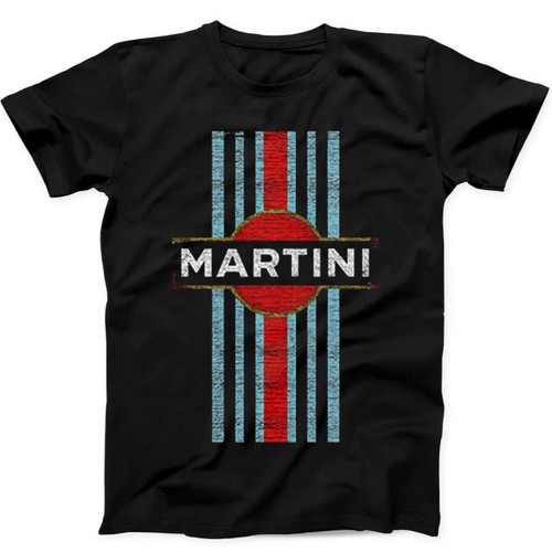 Retro martini racing - car, logo