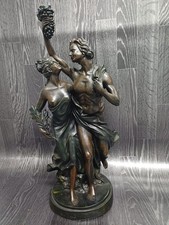 Vintage Apollo and Daphne Statue Sculpture Greek Mythology