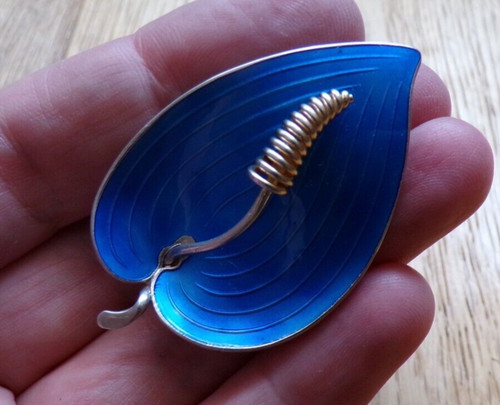 Norway sterling silver - sterling, blue