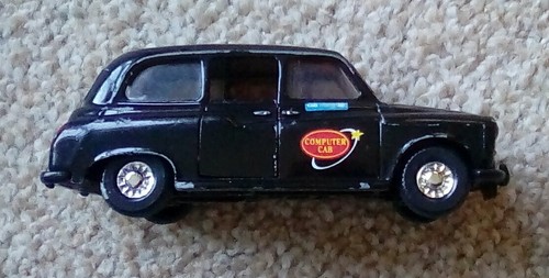 Corgi london taxi - corgi, computer
