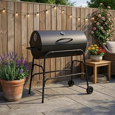 Charcoal BBQ Grill Oil Drum