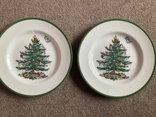 SPODE CHRISTMAS DINNER PLATES