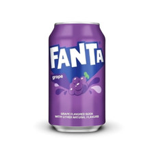 24 x FANTA GRAPE Cans 355ml -