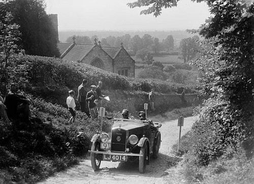 Wolseley hornet taking part - wolseley,