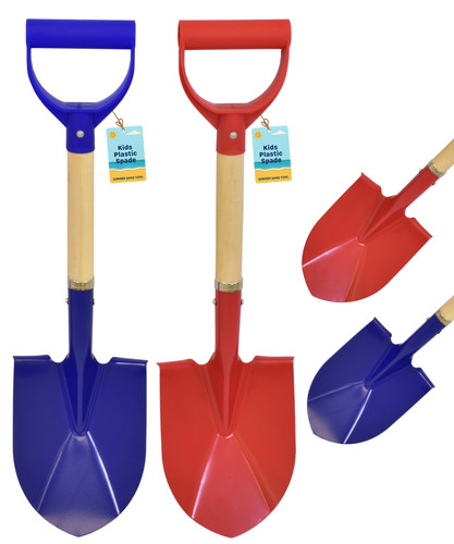 Kids spade plastic handle - kids,