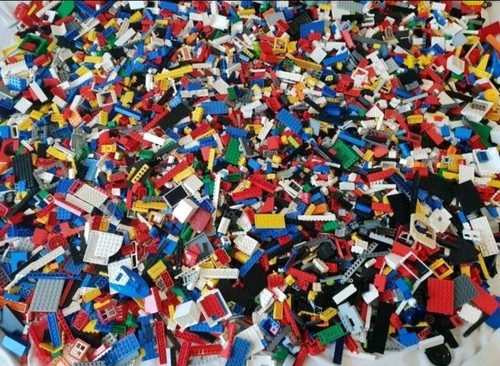 Genuine lego bundle - genuine, 1kg-1000