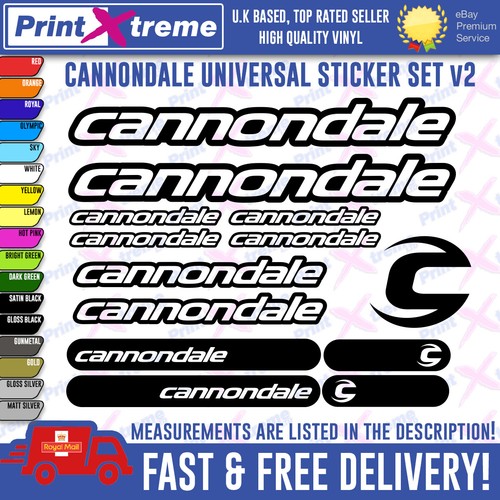 Cannondale bikes decal - cannondale,