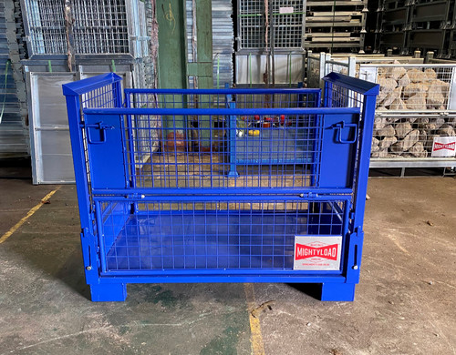 Collapsible pallet cage - collapsible,