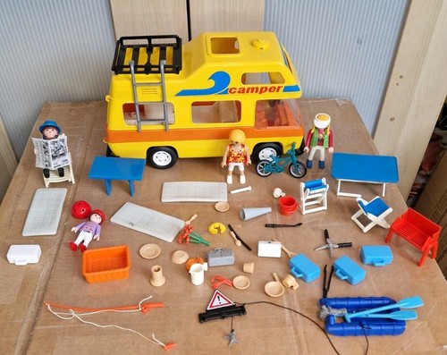 Vintage playmobil camper - playmobil, van