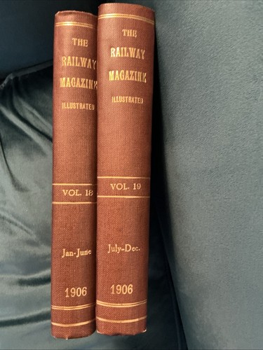 The railway magazine bound - railway,