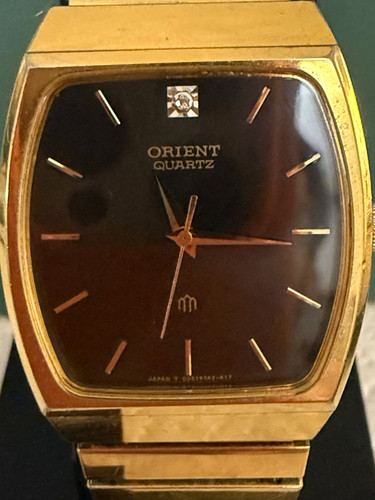 Vintage orient quartz gold - quartz,