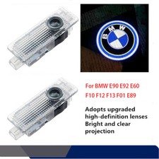 2X Car Door LED Projector Welcome Lights For BMW E90 E92 E60 F10 F12 F13 F01 E89