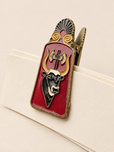 Vintage greek brass - greek, enamel