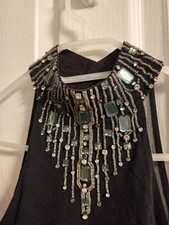 karen millen black beaded