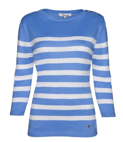 Dubarry kilcar sweater blue - sweater,