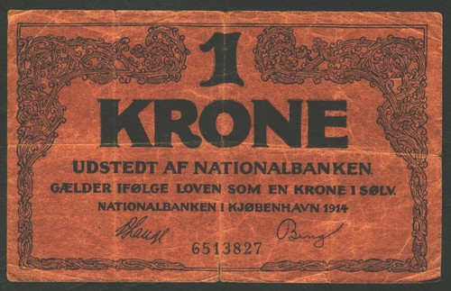 Denmark crown 1914 11 - 1914.,